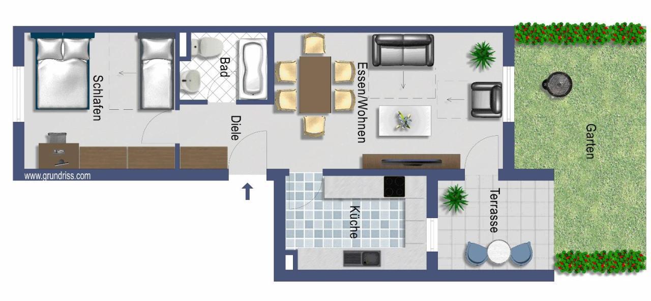 Ferienwohnung Am Seepark Пфуллендорф Экстерьер фото